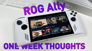 ASUS ROG Ally | My Thoughts After One Week