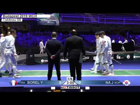 CHT DU MONDE BUDAPEST 2019 EQUIPES EPEE HOMMES KOREE vs FRANCE