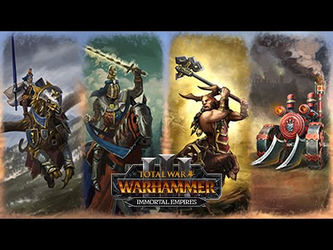Rail vs Grail - Chaos Dwarfs vs Bretonnia // Total War: WARHAMMER 3