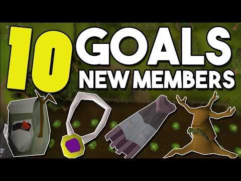 Top 10 Early Game Goals For Fresh Accounts! What to do After You Leave Tutorial Island! [OSRS]