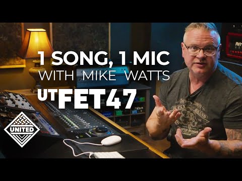 The UT FET47 has been heralded for it's incredible low-end response.  But what if we told you that you can record an entire song, top-to-bottom with it? Well, we don’t have to tell you. We’ll let our friend Mike do the talking.
