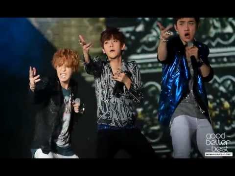 [famcam]120814 KBS Nation Festival EXO-K MAMA Baekhyun ver.