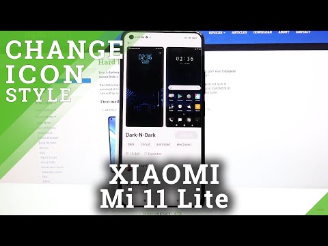 How to Change Icon Style on XIAOMI MI 11 Lite – Update Shortcuts