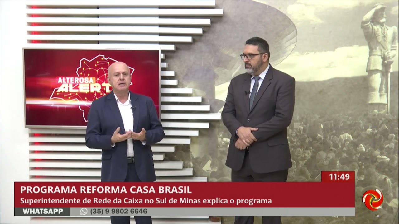 Programa Reforma Casa Brasil: superintendente da Caixa no Sul de Minas tira dúvidas sobre assunto