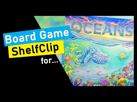 ShelfClips: Oceans & Legends of the Deep Expansion (Short Board Game Preview)
