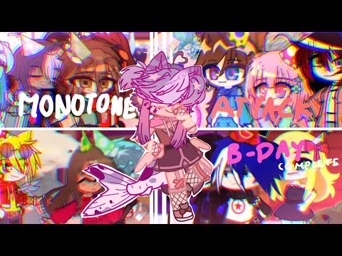 Monotone Attack fnf //COMPLETE AUDITION MEP//B-DAY