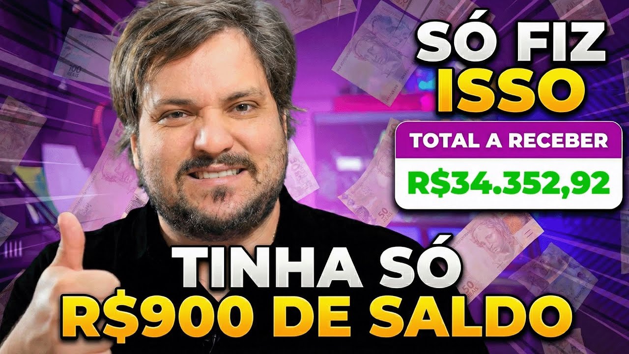 INVISTA R$900 E GANHE DINHEIRO PARA SEMPRE (NO AUTOMÁTICO)
