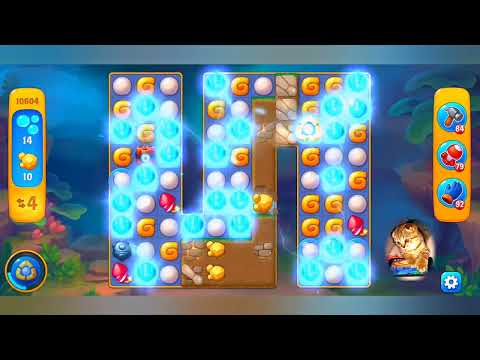 фишдом 2022 # 10604 уровень - прохождение без бустеров # Fishdom,  10604  level - no Boosters.