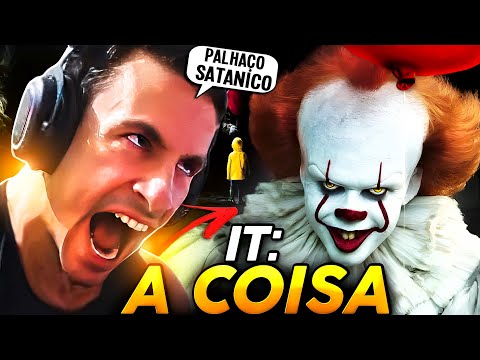 SUPER XANDÃO ASSISTINDO IT: A COISA | PALHAÇO DEMONÍACO PENNYWISE
