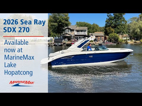 New 2026 Sea Ray SDX 270, 07849 Lake Hopatcong - Boat Trader