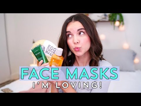 Face Masks I Love Right Now! | Ingrid Nilsen Video
