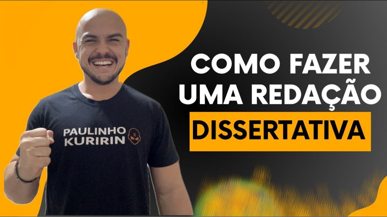 Como fazer uma redação Dissertativa