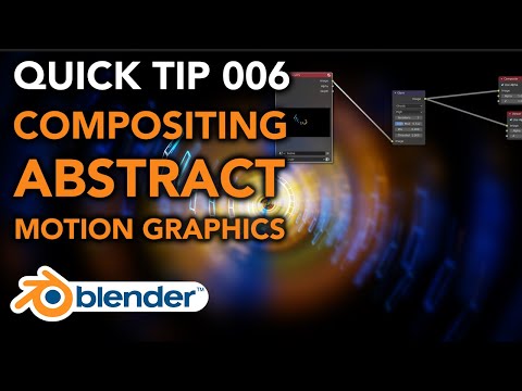 Blender Quick Tip 006 - Bring a Simple Animation To Life Using Blender 2.9 Compositor (Tutorial)