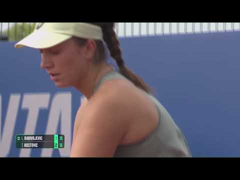 Lola Radivojevic (SRB) vs Teodora Kostovic [Q] (SRB) // 7-6 6-3 // W125 Mallorca // Semi-final