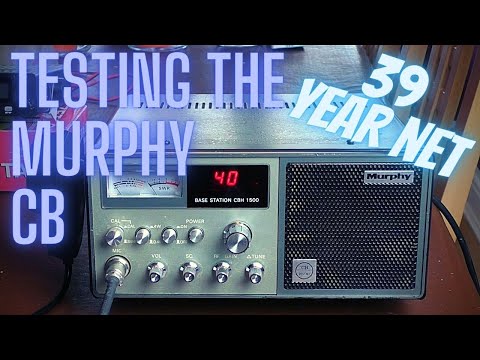 Testing Murphy CB 1500 Base Station.  Yes it HUMS.