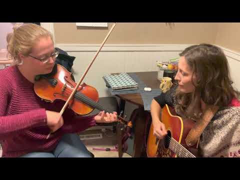 Hot Foot: Celeste Johnson and Katie Glassman jam on the Nightingale Electro-Acoustic