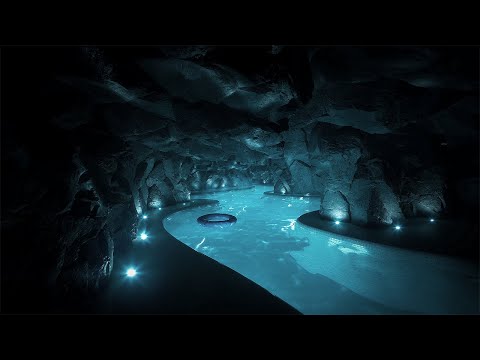 Memories Of Blue | 2-Hour Relaxing Cave Pool Ambience