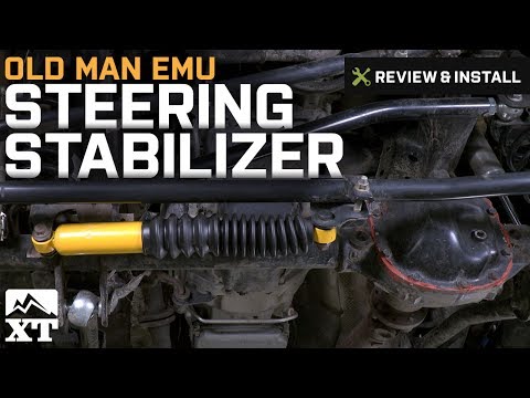 Jeep Wrangler Old Man Emu Steering Stabilizer (2007-2017 JK) Review & Install