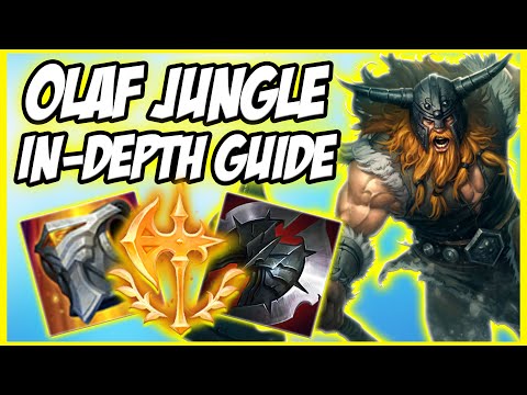 GUIDE ON HOW TO PLAY OLAF JUNGLE IN SEASON 10 - THE EARLY GAME MONSTER - League of Legends