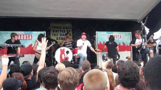 Truth Hurts While Laying On Your Back - Emarosa Live Warped Tour Toronto July 9, 2010 HD