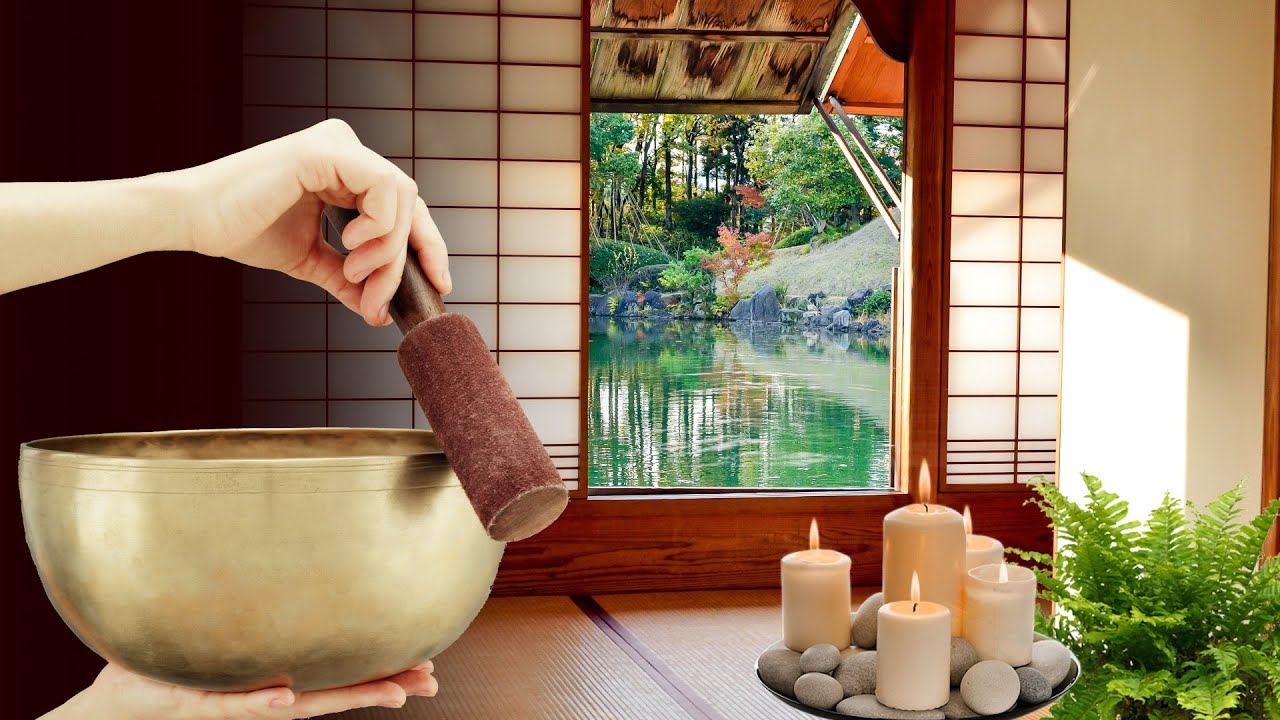 Soothing Japanese Zen Garden sounds for Meditation, Sleep, Yoga, Study
