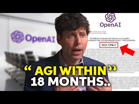 Open AI Just Dropped A BOMBSHELL (AGI Within 18 Months? )