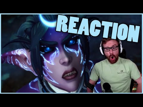 Tyrande vs Sylvanas Cinematic Reaction Patch 9.1 - Chains of Domination | World of Warcraft