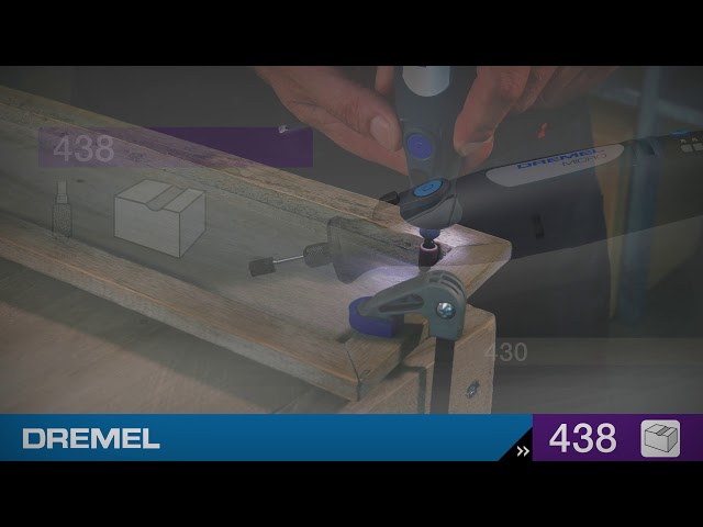 Video teaser for Dremel - Sanding Band 6,4mm 120 Grit (438)