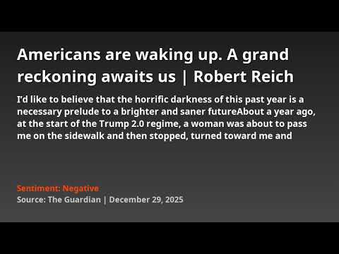 A year ago, at the start of the trump 2.0 regime, a wom