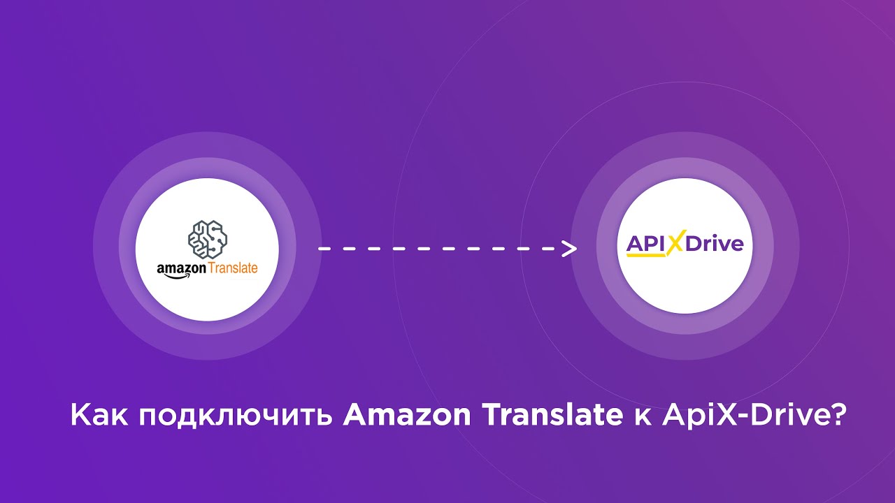 Подключение Amazon Translate