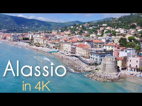 Alassio, Liguria in 4K | Cinematic Drone Over Italy’s Riviera