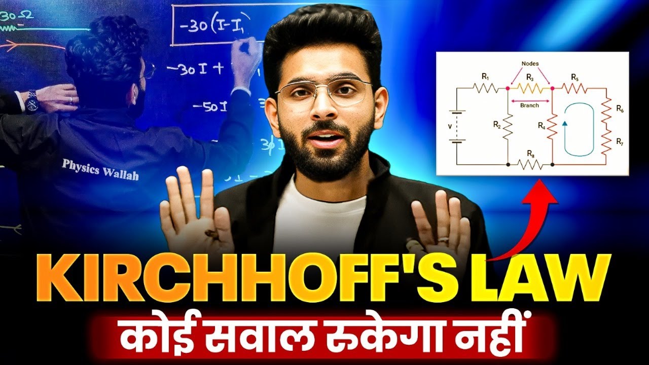 Lectures of basic Electrical engg. KVL & KCL