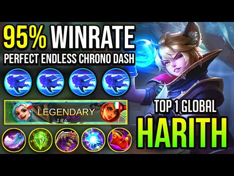 95.9% WINRATE! PERFECT CHRONO DASH | Harith Top 1 Global 2020 | Harith Best Build 2020 - MLBB