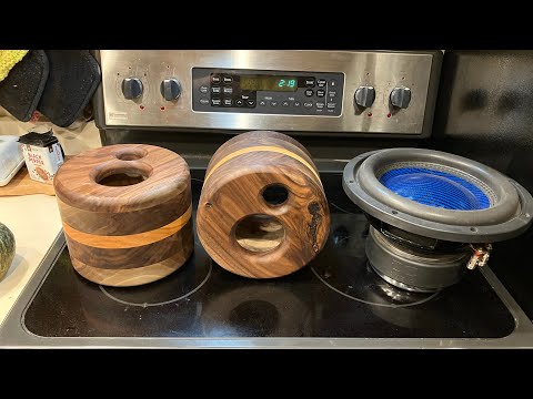 Part 3 black walnut 2.1 stereo build