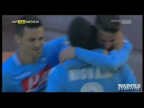 Napoli - Sampdoria 2-0, serie A 2013-14.