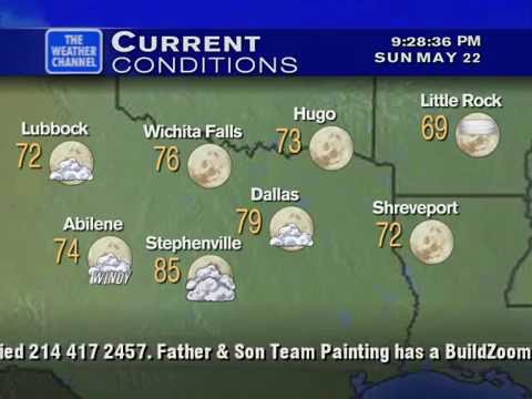 WeatherStar XL V1: Dallas-Ft. Worth, TX - 05/22/2016