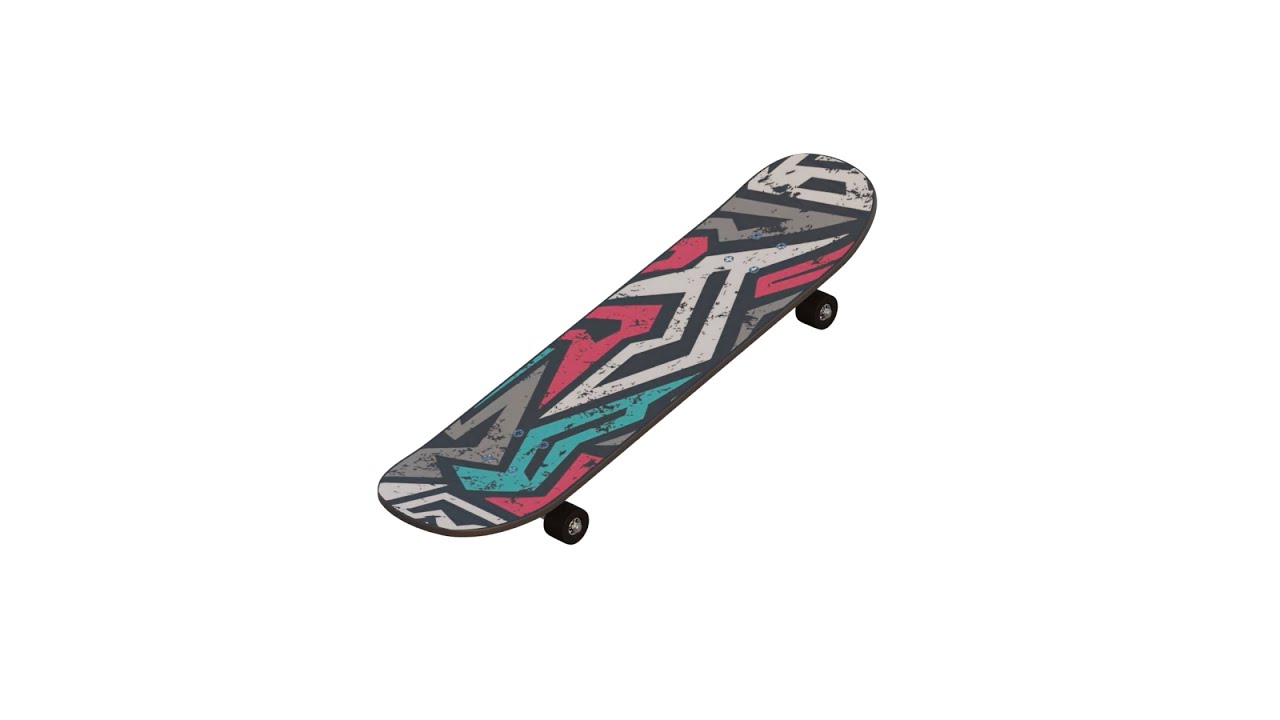 Skate Board Nike Concept 3D Motion Graphics // Product Animation