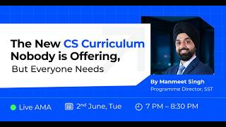 The New CS Curriculum Nobody is Offering - But Everyone Needs
