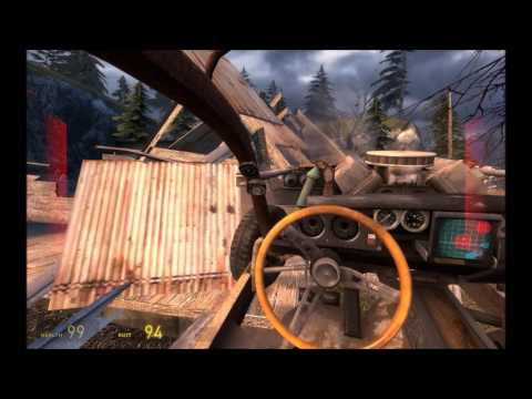 Half Life 2 - Episode two: Strider defense and ending HD