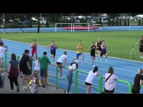 100m M bieg 1 - Piaseczno 20240803