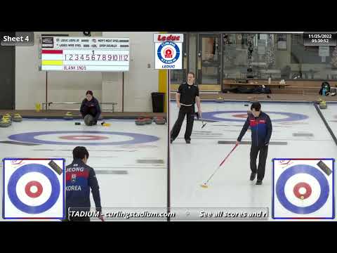 Kim/Jeong vs. Hilker/Lambert - Draw 1 - Curling Stadium Alberta Curling Series Doubles