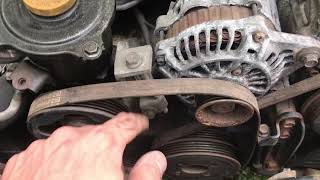 Subaru Forester Alternator Replacement How To