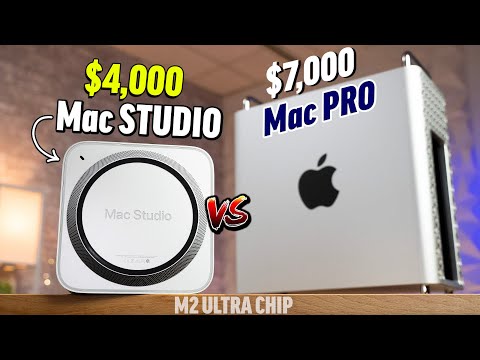 M2 Ultra Mac Pro vs Mac Studio: Every Single Difference!
