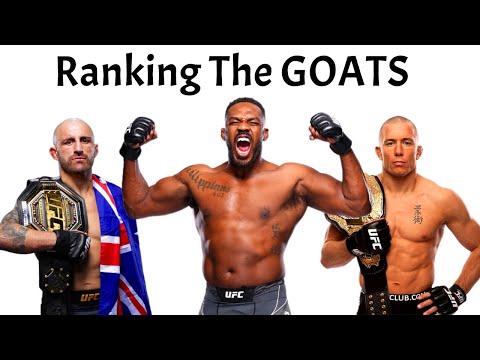 The Ultimate MMA GOAT LIST! Re-Ranking The Top 15 Best Fighters In History