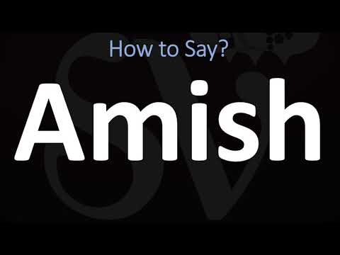 How to Pronounce Amish? (CORRECTLY)