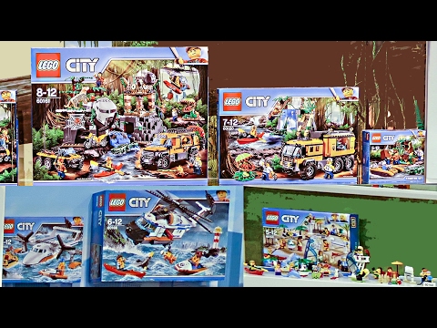 LEGO City 2017 Summer sets pictures - My Thoughts!