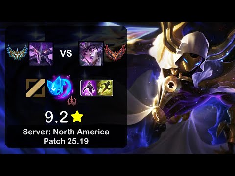 Kassadin Mid vs Syndra - NA Challenger - Patch 25.19