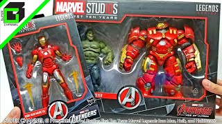 Download lagu MARVEL STUDIOS First Ten Years IRON MAN, HULK, and HULKBUSTER by Hasbro from THE AVENGERS Legends! mp3