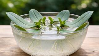 Just ginger and rice! Orchids revive 200% of their roots instantly and bloom like crazy!