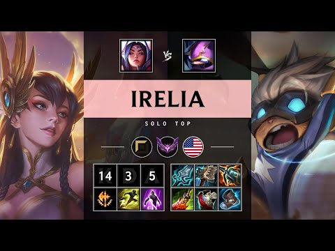 Irelia Top vs Kennen - NA Master Patch 25.S1.3